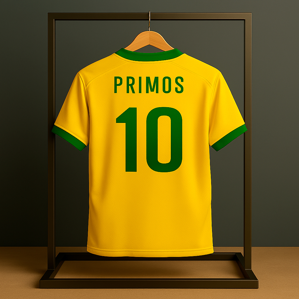 Camiseta Brasil Primos